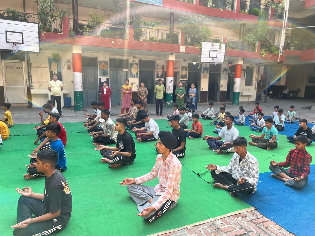 S.D.P. Organized Yoga Shivir 